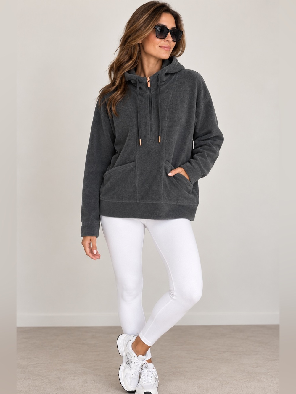 All in Motion Women’s Fleece Hoodie Size XXL Black